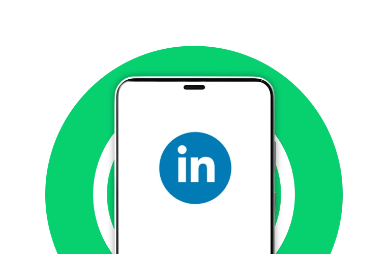 LinkedIn Marketing Illustration