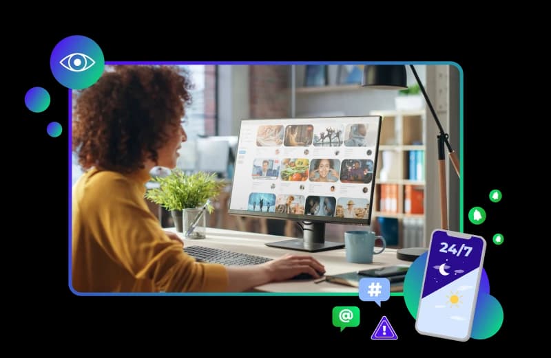 Social media moderation services